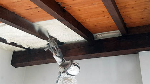 isolamenti termici tetti in legno