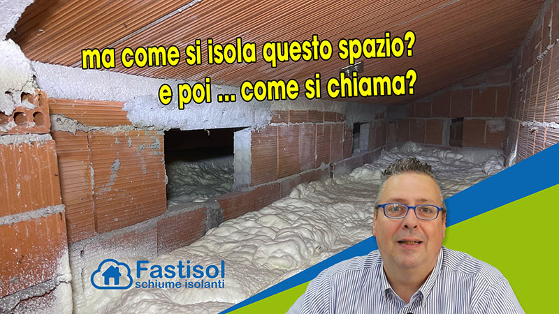 isolare la camera d'aria del tetto