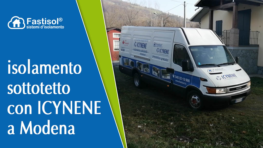 Fastisol isolamento sotto tetto a Modena